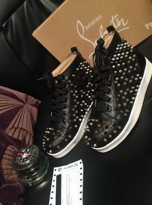 Christian Louboutin High-Top Fashion Men Shoes--013